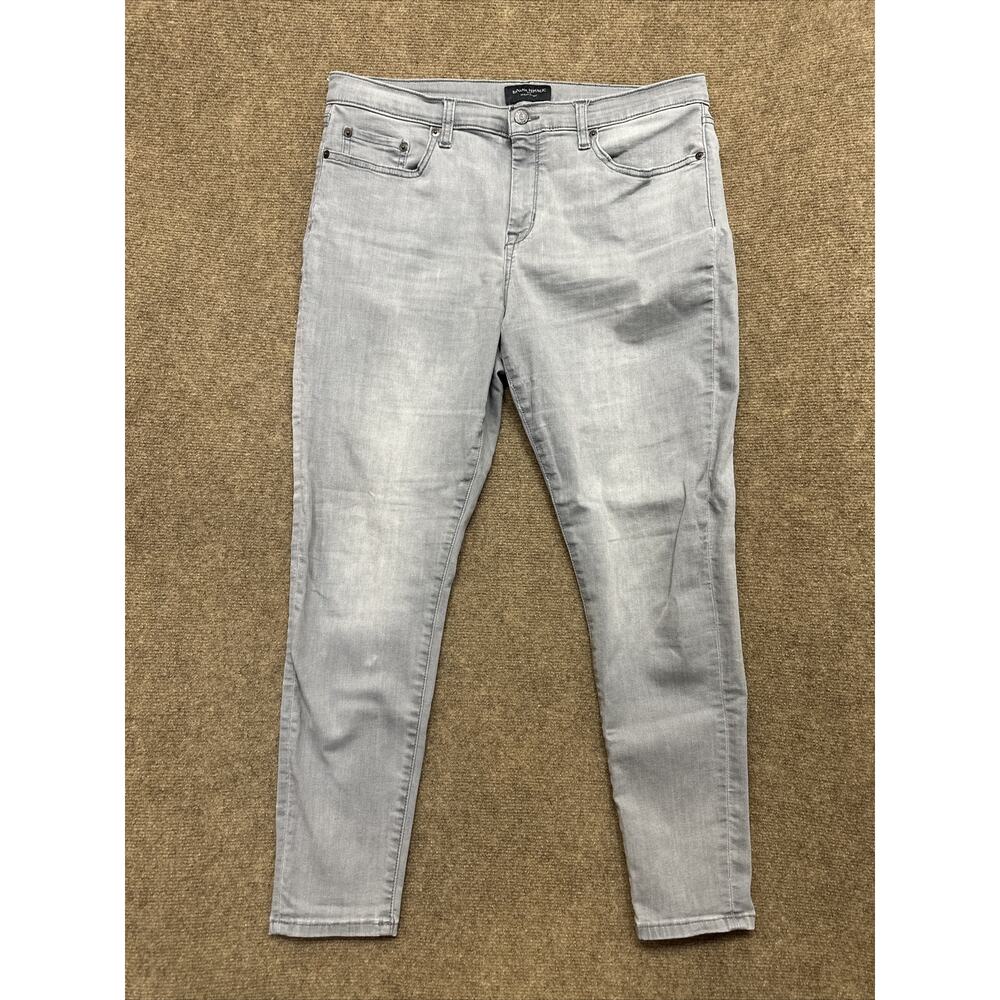 Banana Republic‎ Sculpt Skinny Jeans Womens Size 32 Gray Denim